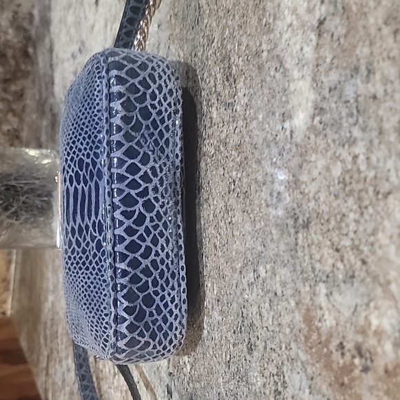 Michael Kors  Navy Snakeskin Crossbody bag - Picture 4 of 7